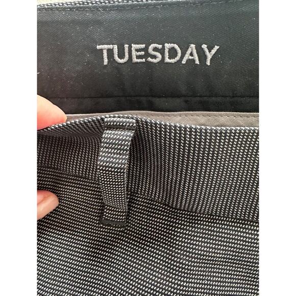 Bonobos Pants Mens 35x32 Grey Tuesday Slim Fit Flat Front Twill Preppy E10 - Picture 5 of 8